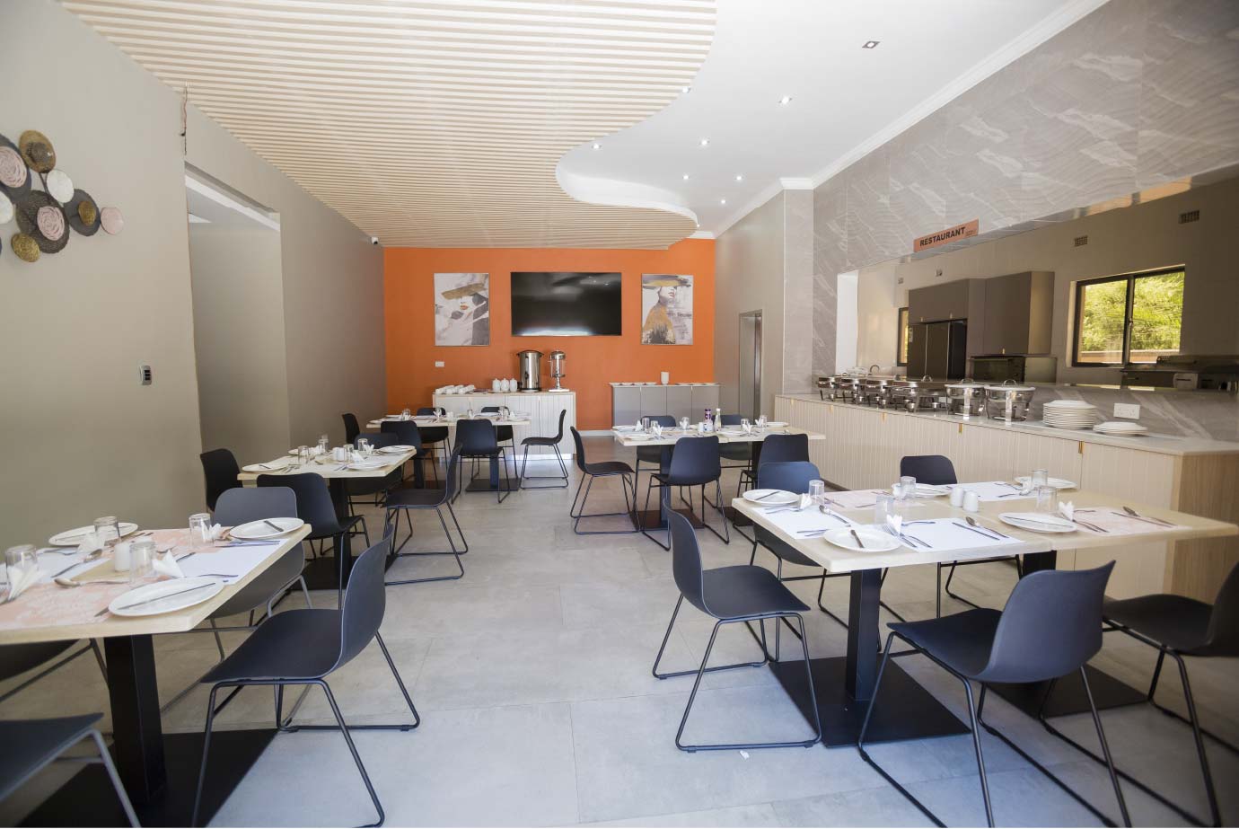 Copper Crest Hotel Restaurant Interior
